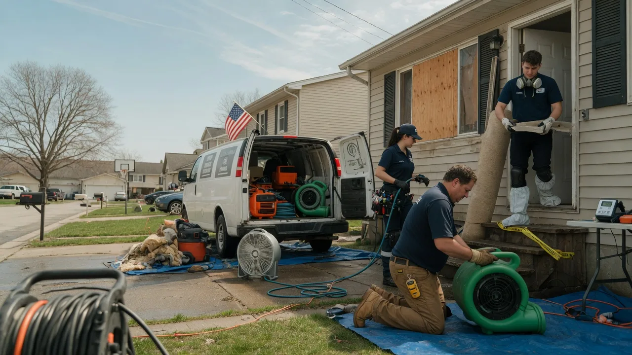 Water Damage Restoration in Worthing, SD near me